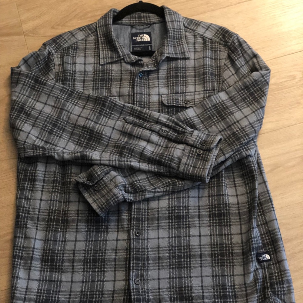 North Face Long Sleeve Flannel